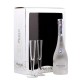 Vodka Pravda 375 ml - Pack 2 Taças