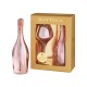 Espumante Bottega Gold Rose 750ml Kit 01 Taça Acrilico