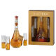 Grappa Bottega Fume 700ml - Kit com 04 Copos