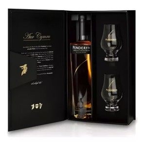 Whisky Penderyn Madeira Finish Single Malt 700ml - 02 Copos