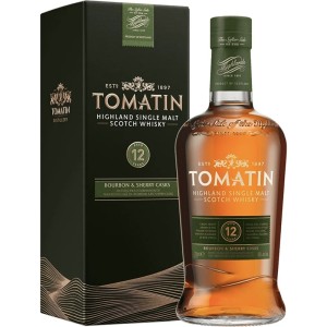 Whisky Tomatin Bourbon & Sherry 12 anos 700ml